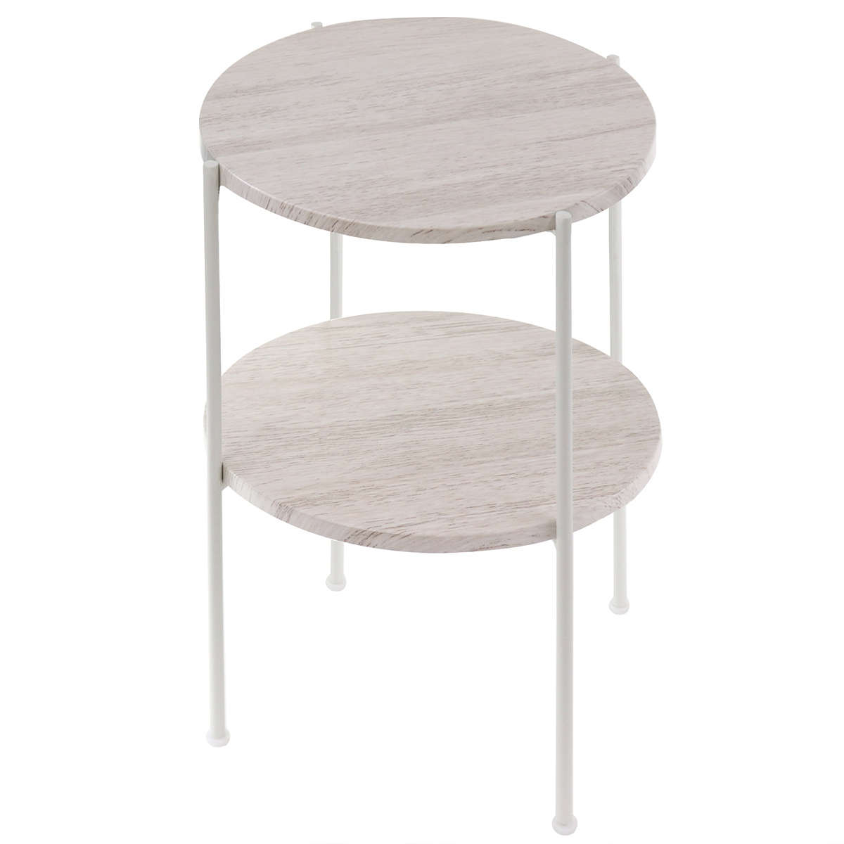 dショッピング |アウトレット サイドテーブル 高さ52cm 2段 ラック