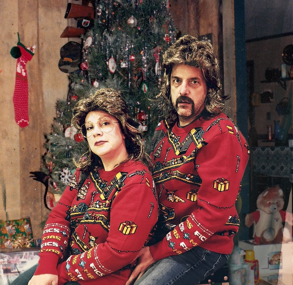 Jacquard-knit FICSIT Sweater – Lizard Doggo