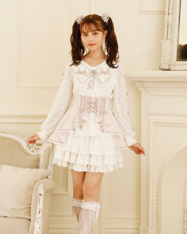 フロントカシュクールスカート ｜ LIZ LISA（リズリサ）公式通販