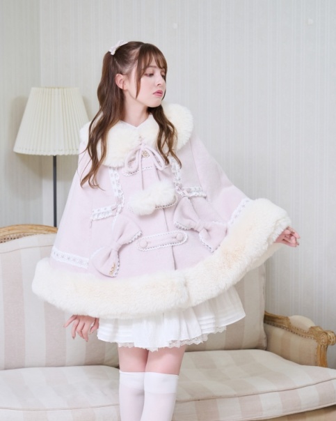 シャギーツインリボンポンチョ ｜ LIZ LISA（リズリサ）公式通販