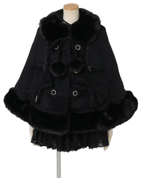 シャギーツインリボンポンチョ ｜ LIZ LISA（リズリサ）公式通販