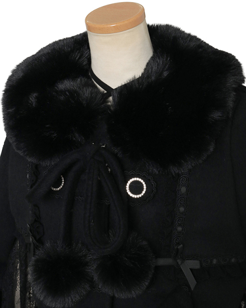 シャギーツインリボンポンチョ ｜ LIZ LISA（リズリサ）公式通販