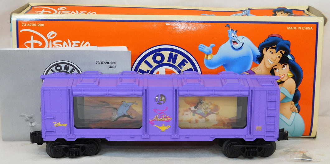 Lionel 6-36720 Disney Aladdin Aquarium Car Magic Carpet Ride