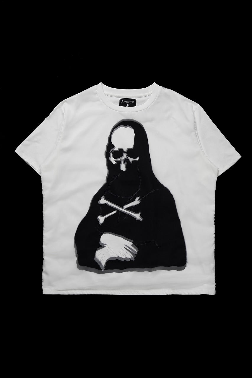 mastermind JAPAN x TRIPPY MIKIO ART S/S TEE MONALIZA (WHITE)の商品