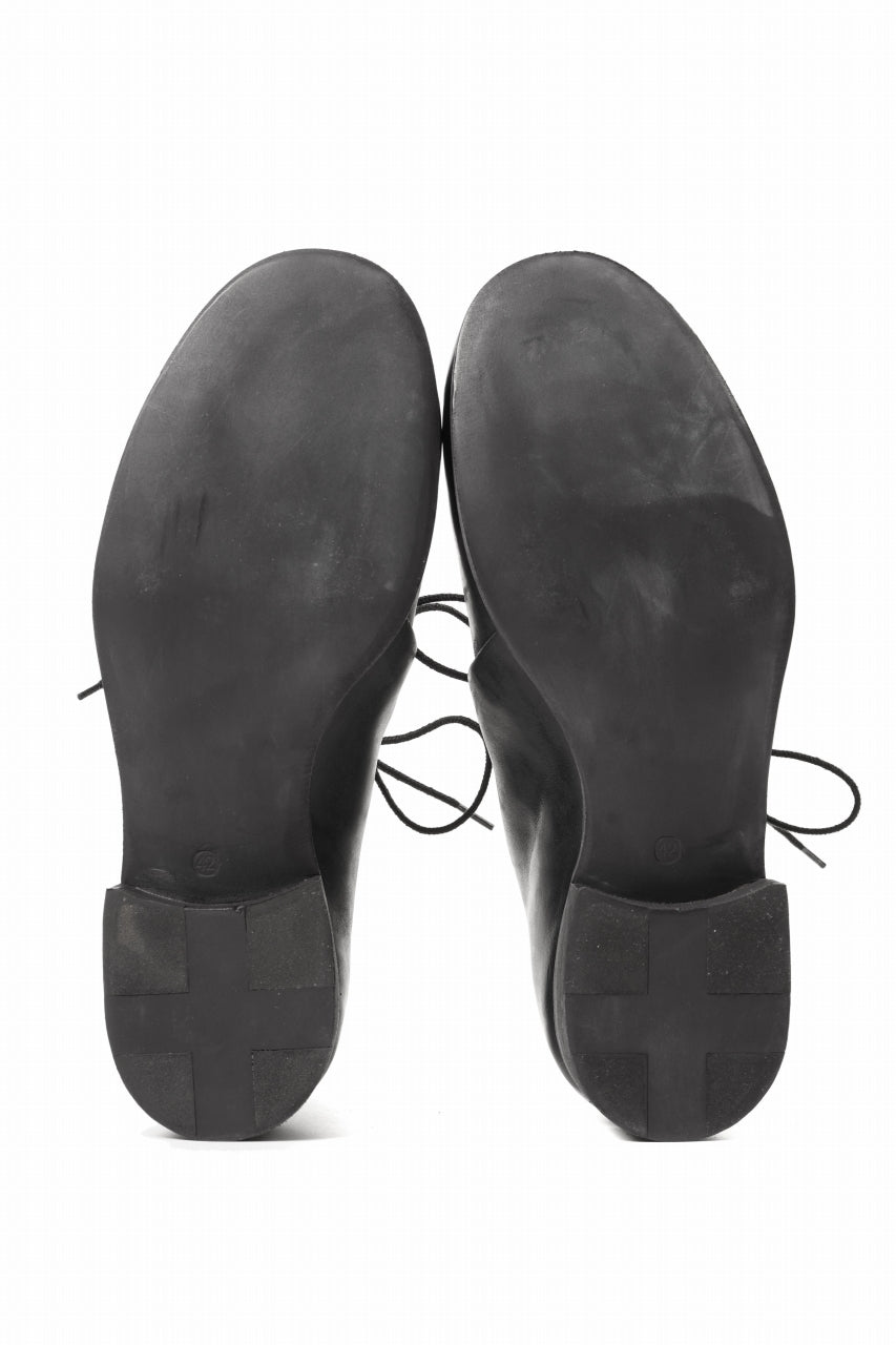 m.a+ double fold shoes / S1P1/CU1.5 (BLACK)の商品ページ | エムエー