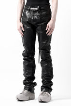 ISAMU KATAYAMA BACKLASH exclusive TIGHT STRAIGHT LEATHER PANTS