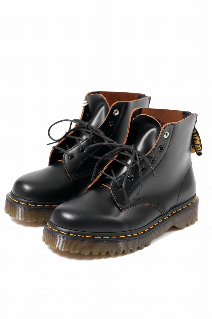 Y's x Dr. Martens 6-EYES BACK ZIP BOOTS 101 / VINTAGE SMOOTH