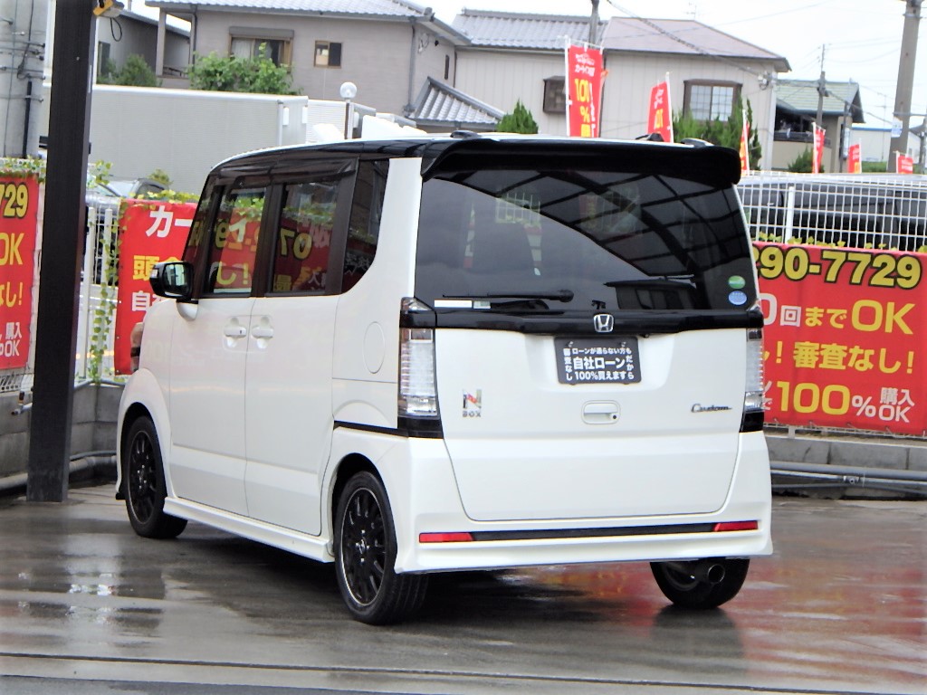 N-BOXカスタムターボ SSパッケージ【特別仕様車グレード】パールを