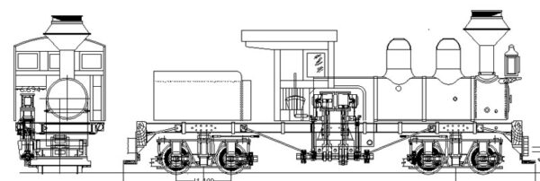 20 Ton Shay – LocoParts