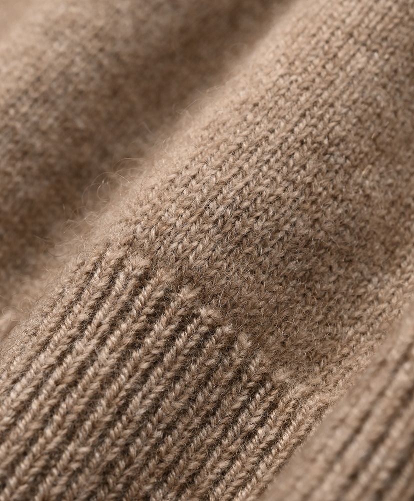 Baby Cashmere Knit Turtle(3(MEN) Natural Brown/ナチュラルブラウン