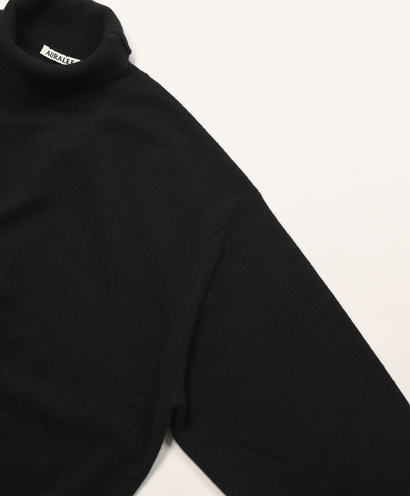 Baby Cashmere Knit Turtle(3(MEN) Natural Brown/ナチュラルブラウン