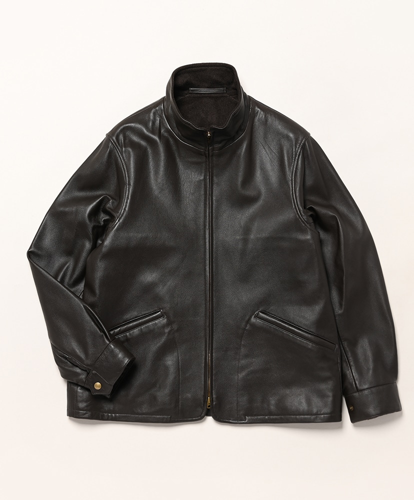 Spanish Lamb 裏カシミヤ Sports Jacket(1(MEN) Dark Brown/ダーク