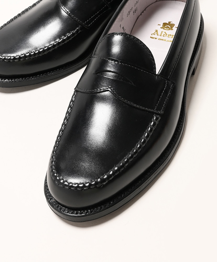 981 Penny Loafer(8(MEN) Black/ブラック): Alden