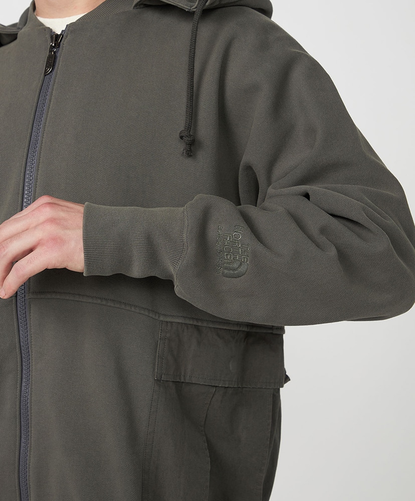 11oz Zip Up Hoodie(L(MEN) AH/アスファルトグレー): THE NORTH FACE