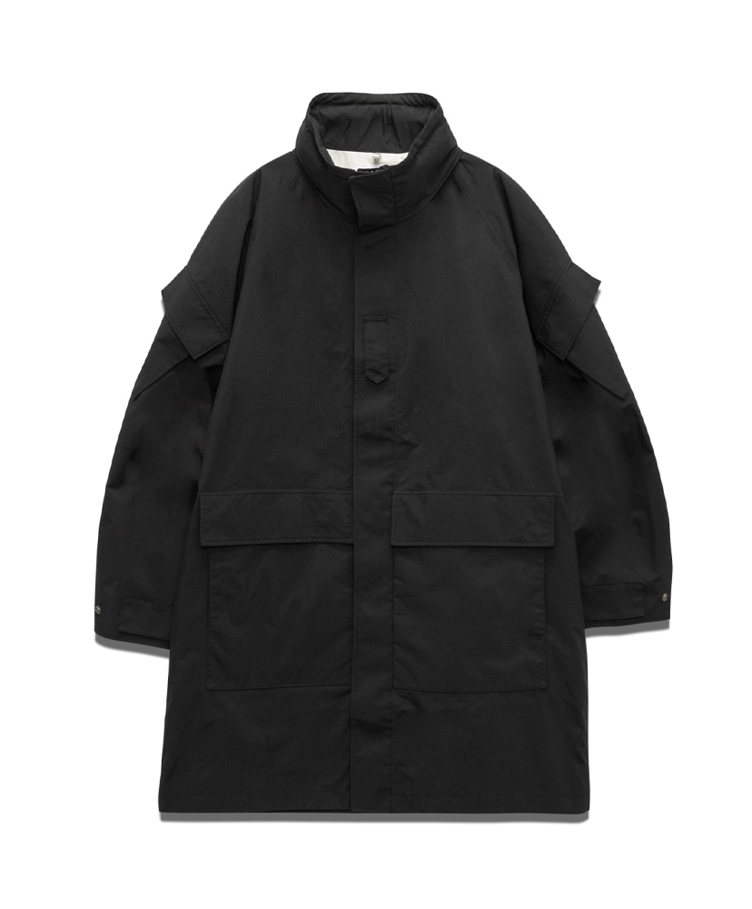 2L NYLON GORE-TEX Cruiser Coat(M(MEN) K/ブラック): nanamica