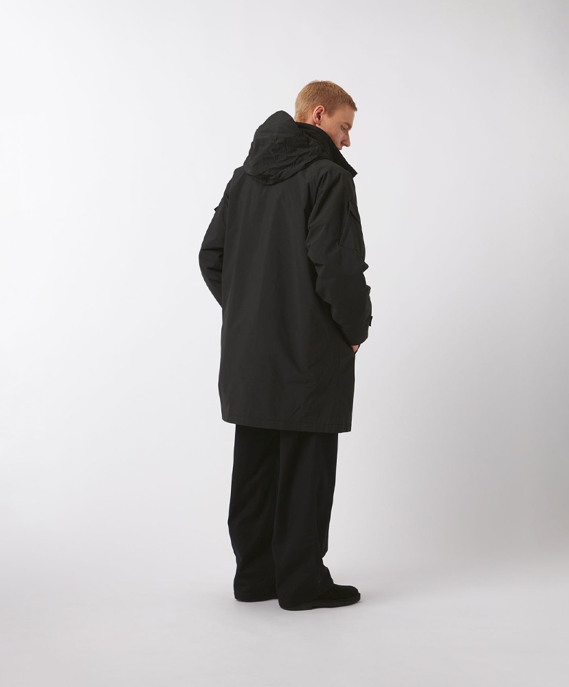 2L NYLON GORE-TEX Cruiser Coat(M(MEN) K/ブラック): nanamica