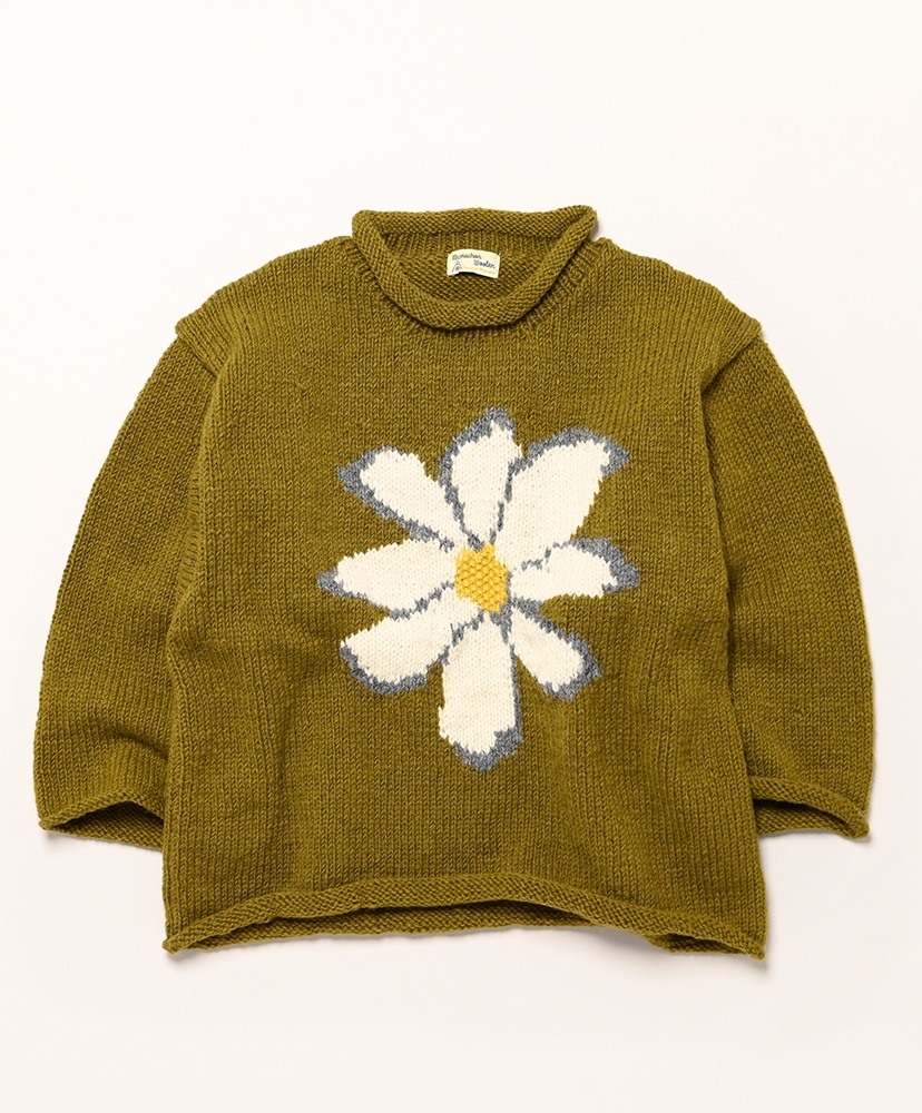 All Roll Knit - Flower(F Black/ブラック): MacMahon Knitting Mills