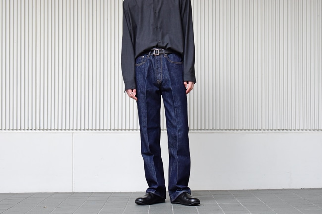 AURALEE[オーラリー] 23SS Hard Twist Denim 5P Pants [Indigo]