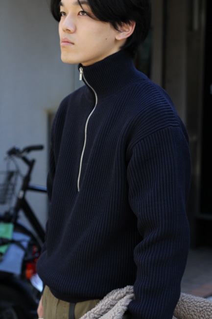 BATONER × LOFTMAN SP Signature Half Zip/ SP Signature Crew Zip