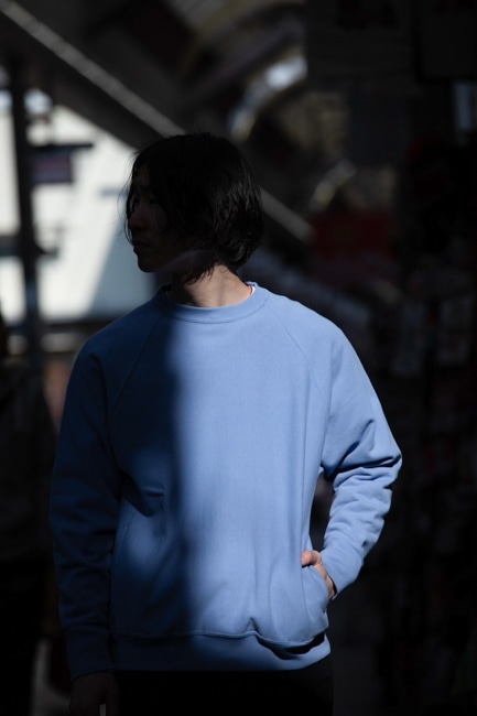 BATONER[バトナー] Men Jumberca Urake Crew Neck