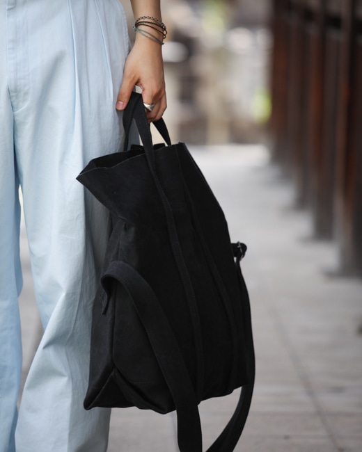 AMIACALVA 2way messenger bag (M) [Black]