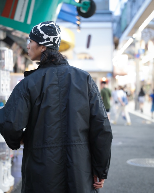 CIOTA スビンコットン M-65 フィッシュテールパーカー [ブラック]