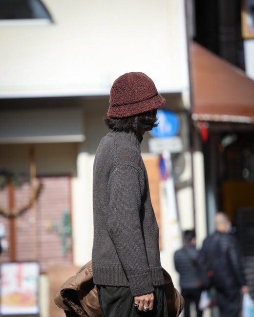 AUBERGE NEST Llama [Dark Brown]