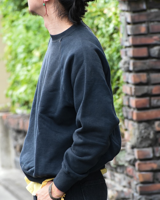 A.PRESSE Vintage Sweatshirt [Black]