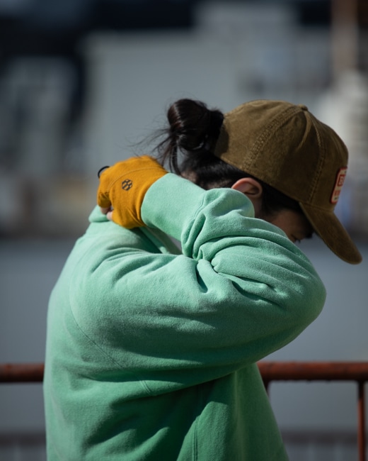 MAATEE&SONS VINTAGE JIP スエット [Green]