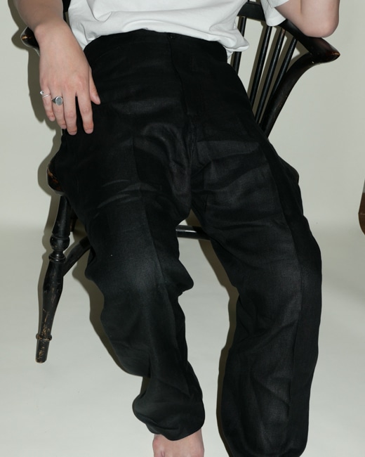 MAATEE&SONS WORK PANTS/ITALIANCLR SHIRTS [Black]