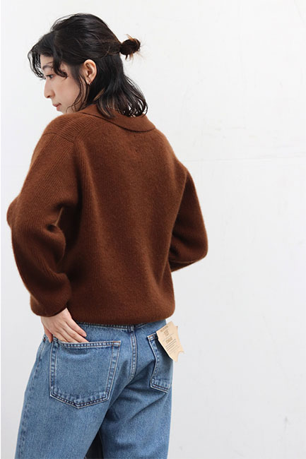 BATONER/バトナー】Cashmere Fox Polo