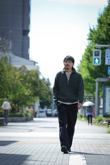 BATONER/バトナー】 SP SIGNATURE HALF ZIP & CREW ZIP