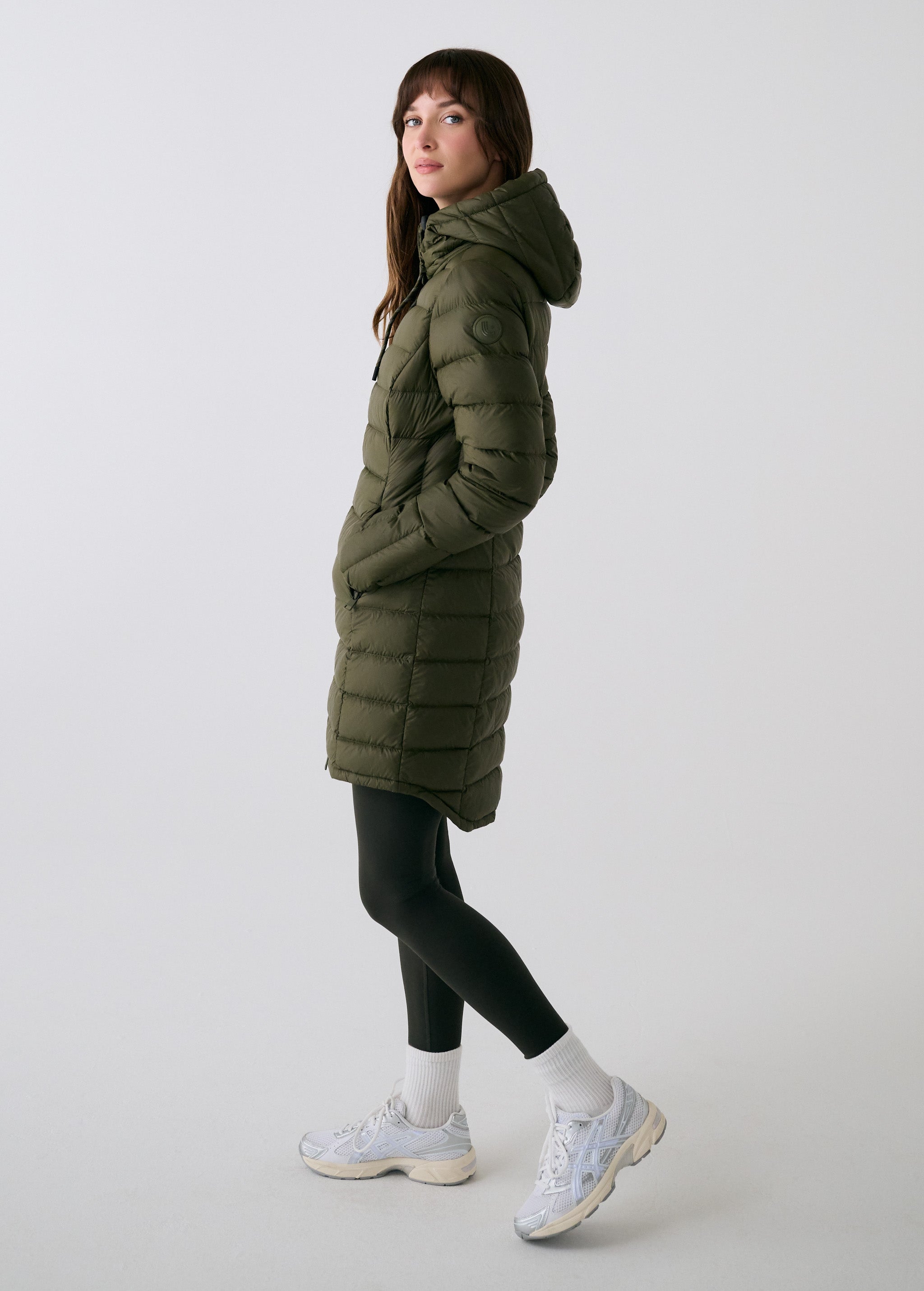 Claudia Down Jacket | Women's Fall Puffer Jackets | Long Coats – Lole