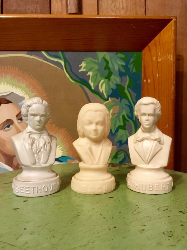 オブジェ 胸像 アッパーボディー ミニバスト 1770 BEETHOVEN 1827