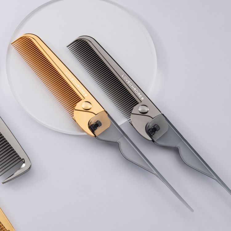 新品未使用 ラブクロム LOVECHROM コーム ゴールド LOVE CHROME