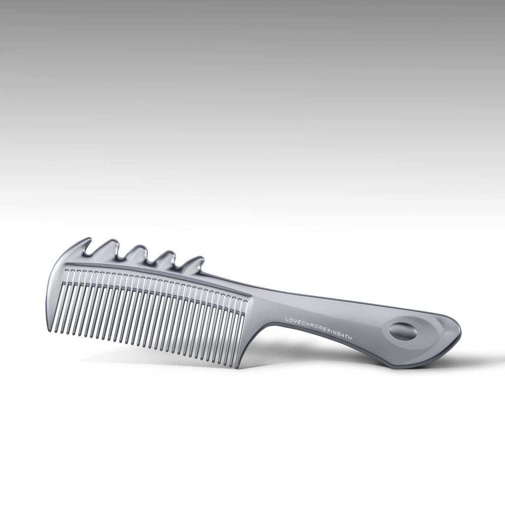 LOVE CHROME INBATH Paddle Comb Premium Black