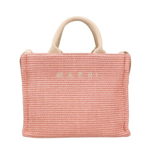マルニ トートバッグ かごバッグ カゴ レディース ピンク MARNI