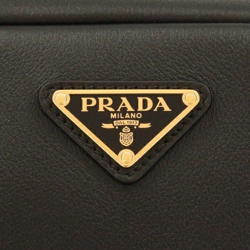 プラダ ショルダーバッグ レディース SOFT GRAIN ブラック PRADA