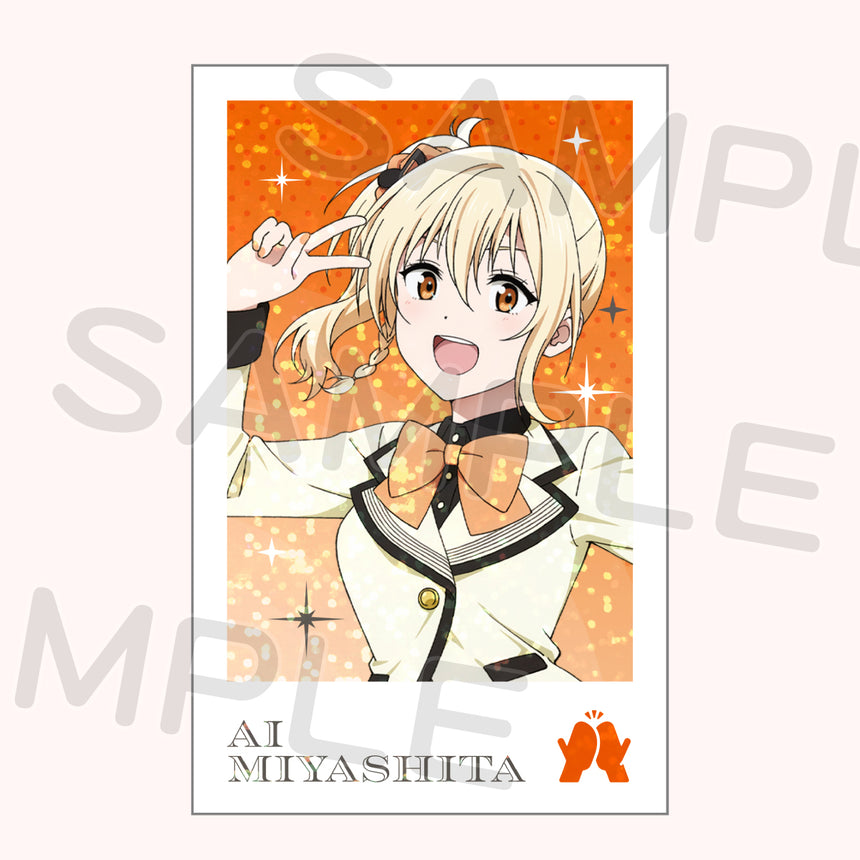 ポラロイド風ホログラムトレカ – ラブライブ！School idol STORE
