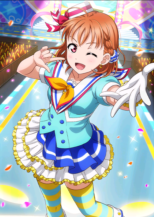 歌を響かせて】高海千歌 | ラブライブ！スクフェス カードDB