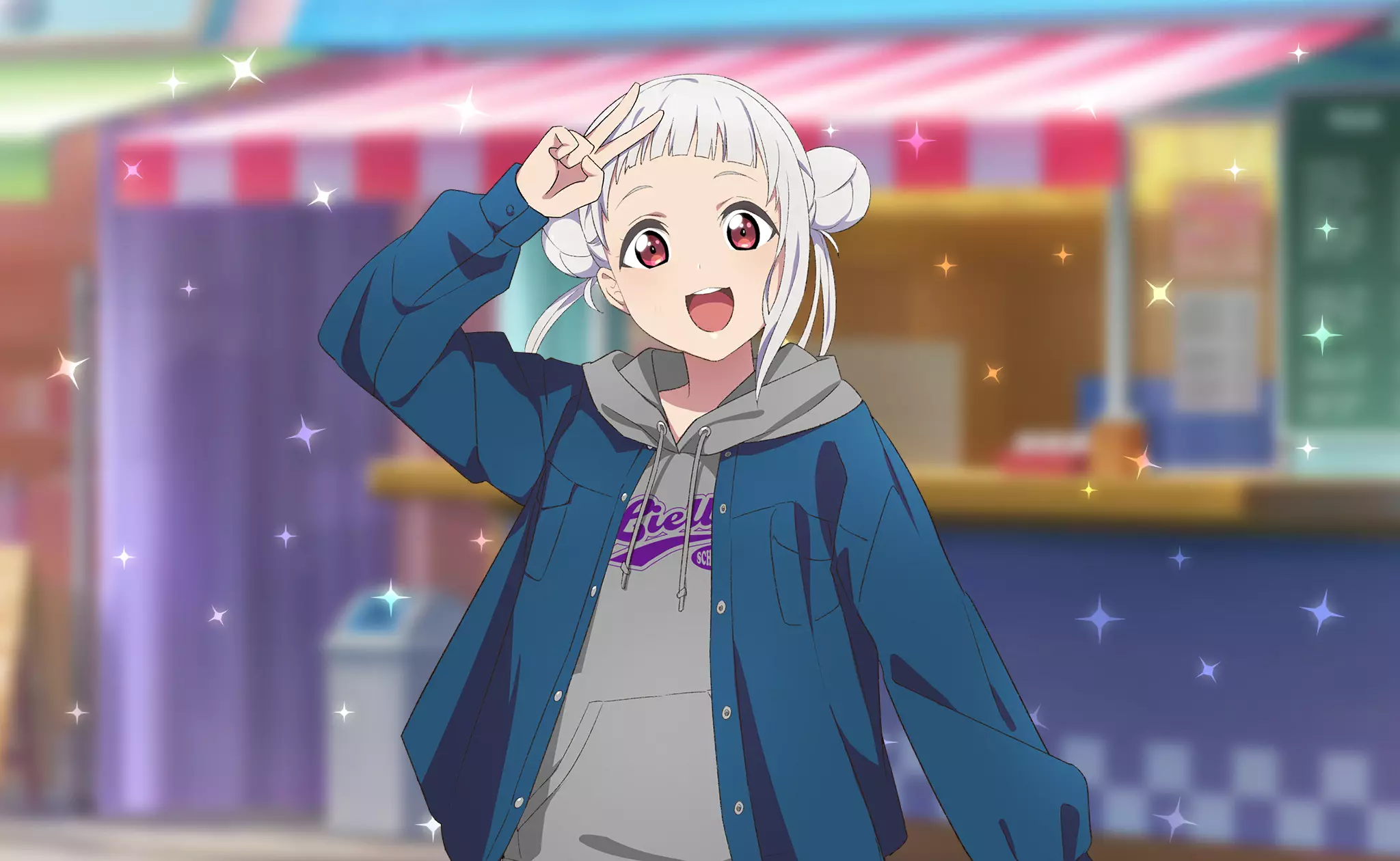 軽快な挨拶♪ 嵐 千砂都 情報 | スクフェス2ギャラリー