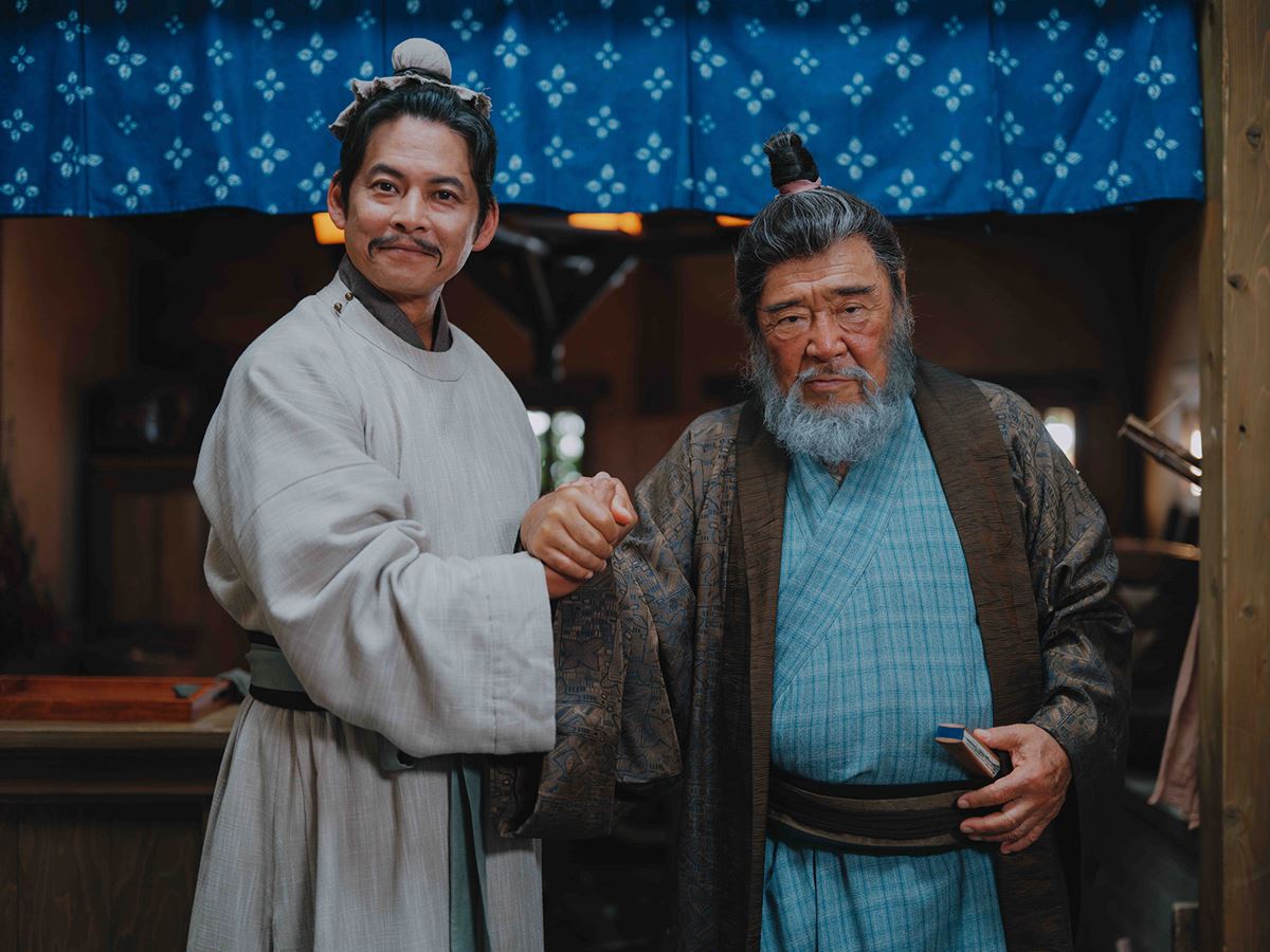 原作者・北方謙三が実写『水滸伝』に電撃出演！ 織田裕二との