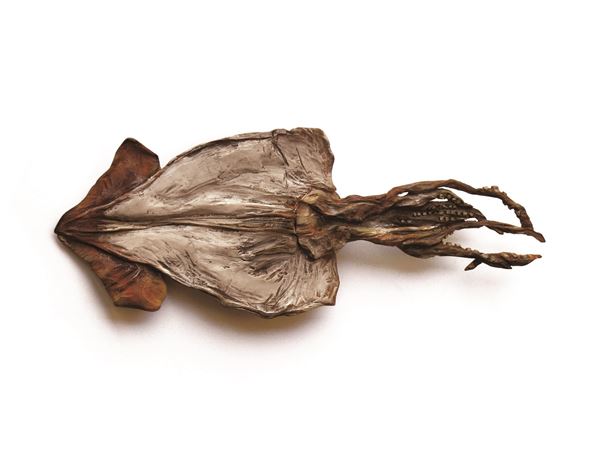 草花の木彫作品で知られる須田悦弘の個展が渋谷区立松濤美術館で 初期