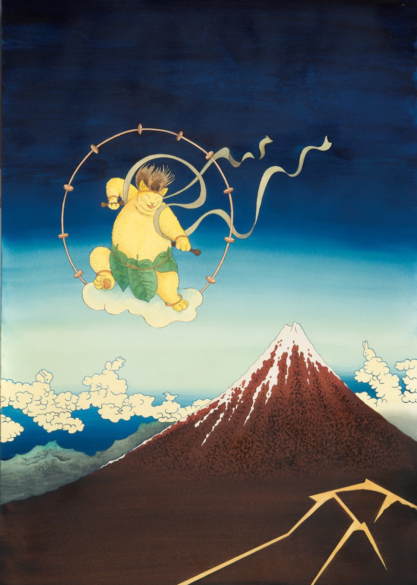 アタゴオル×北斎の異色世界！ 『ますむらひろしの北斎展』、すみだ北斎