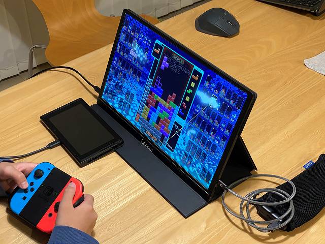 144Hz モバイルモニター プレステ5、Switch、ポータブルゲーミングPC