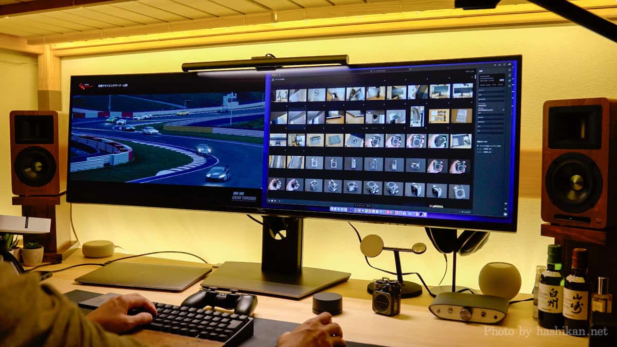 Dell U4919DW レビュー | 32:9!? 視野がほぼ埋まってしまうほど超幅広