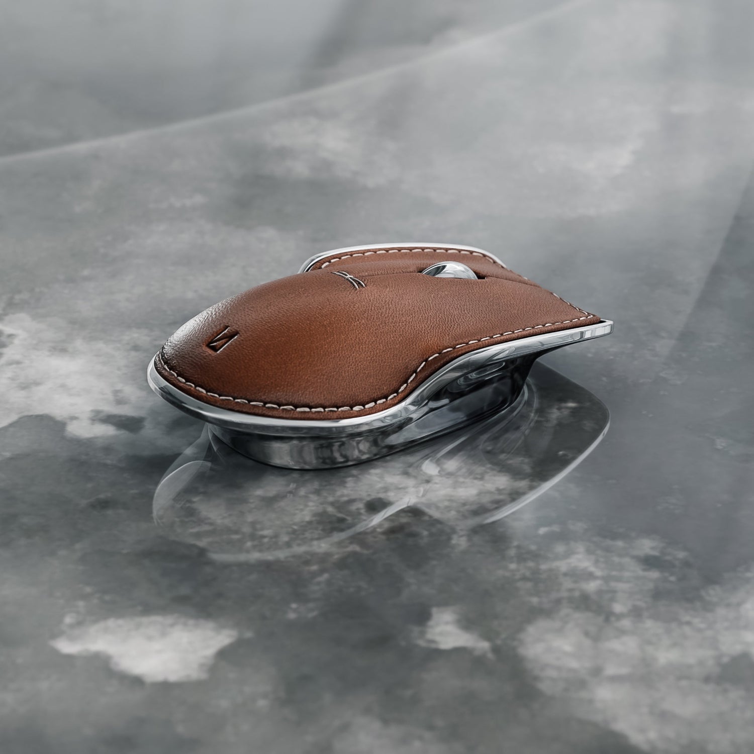 Wireless Computer Mouse - Pointer Instrument | Modernist Brown