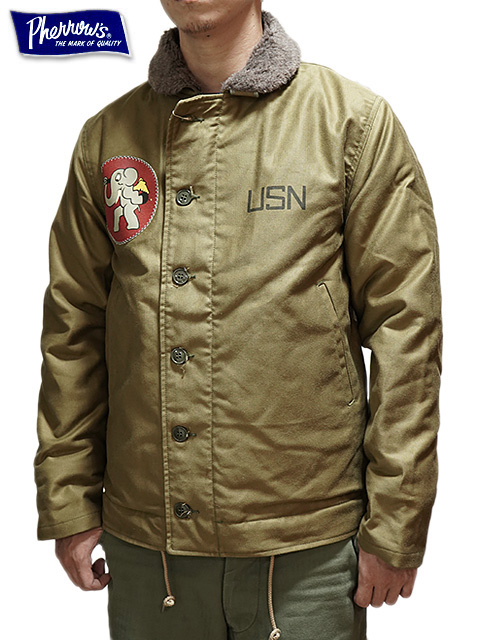 Pherrow's（フェローズ） 】 N-1 DECK JACKET [ VP-3 ] - Lua