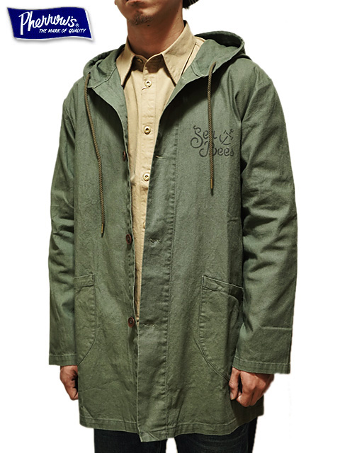 Pherrow's（フェローズ） 】 ミリタリーコート [ Packable Military