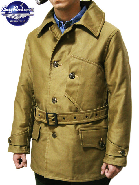 BUZZ RICKSON'S（バズリクソンズ） 】 JUNGLE CLOTH AVIATOR COAT